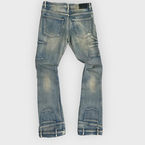 One of a Kind Flare Denim For men SZ 32 - Picture 4 of 4